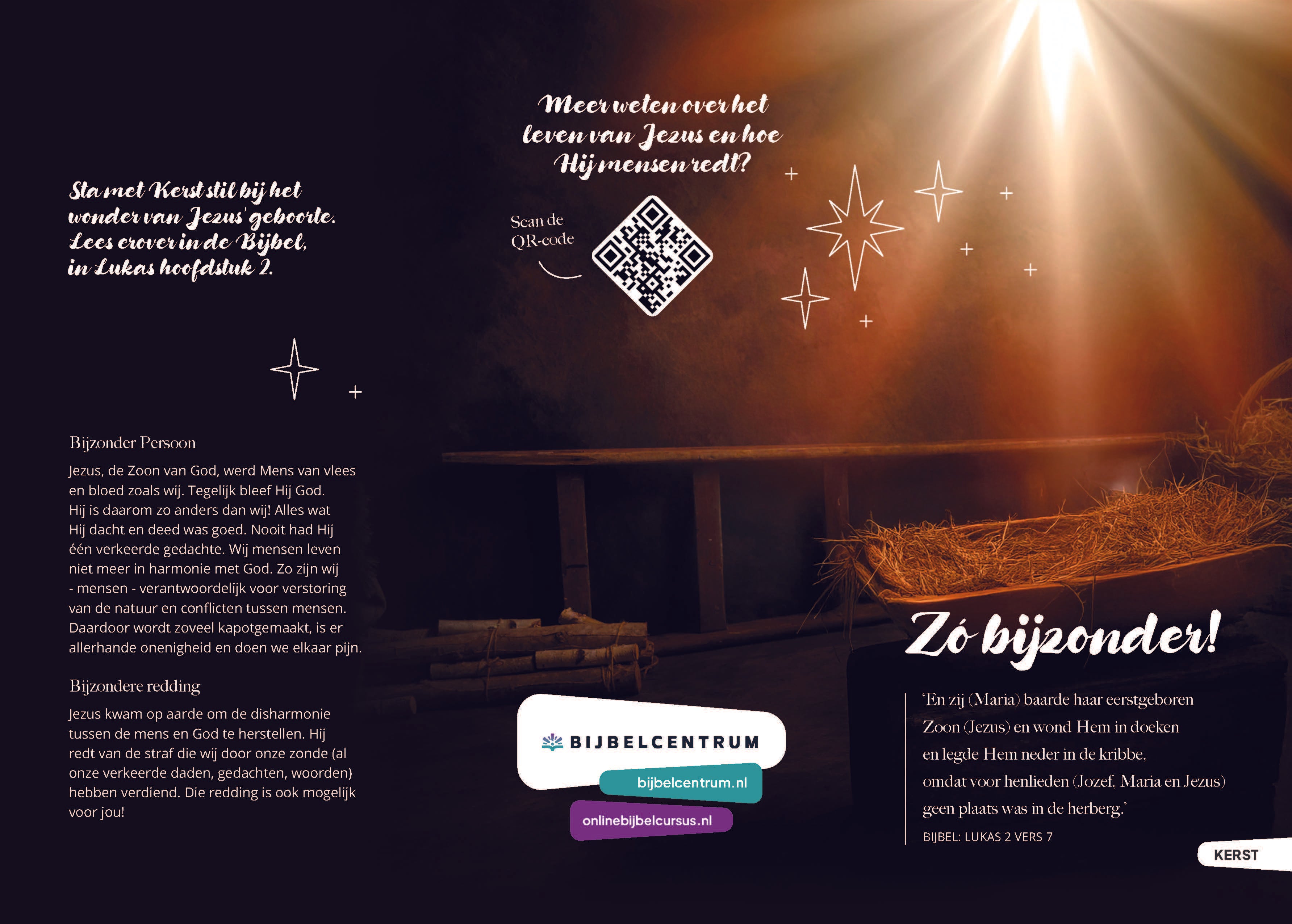 Kerstfolder | Zó bijzonder! (25x)