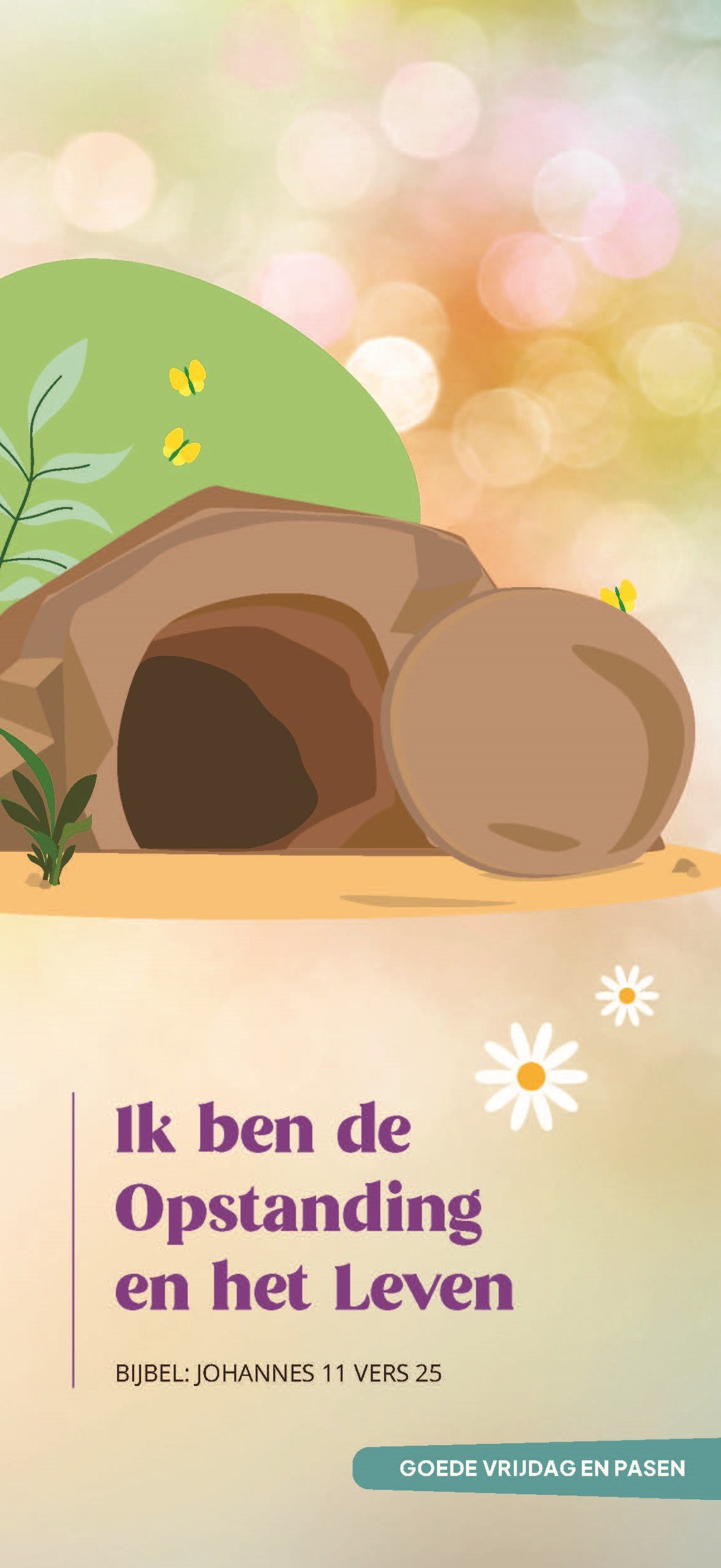 Kinderfolder Goede Vrijdag-Pasen | Ik ben de Opstanding (25x)