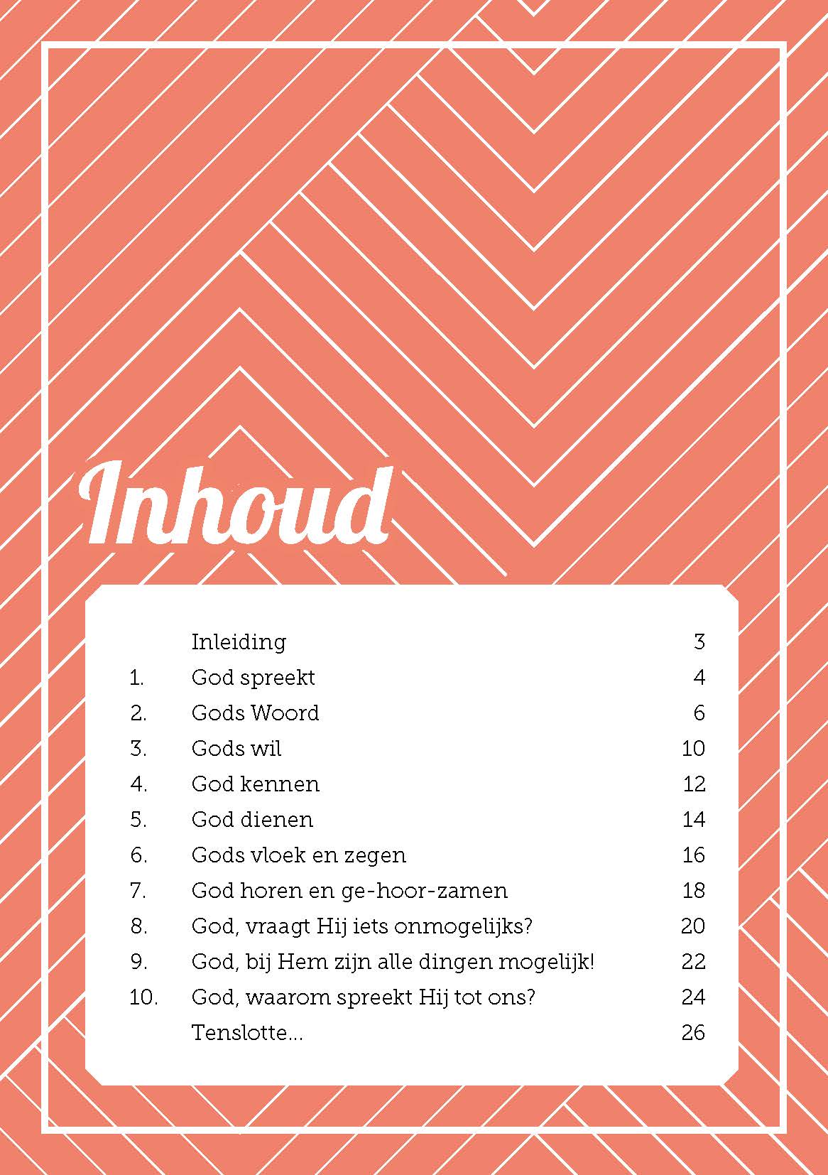 Serie over God - deel 2. God spreekt!