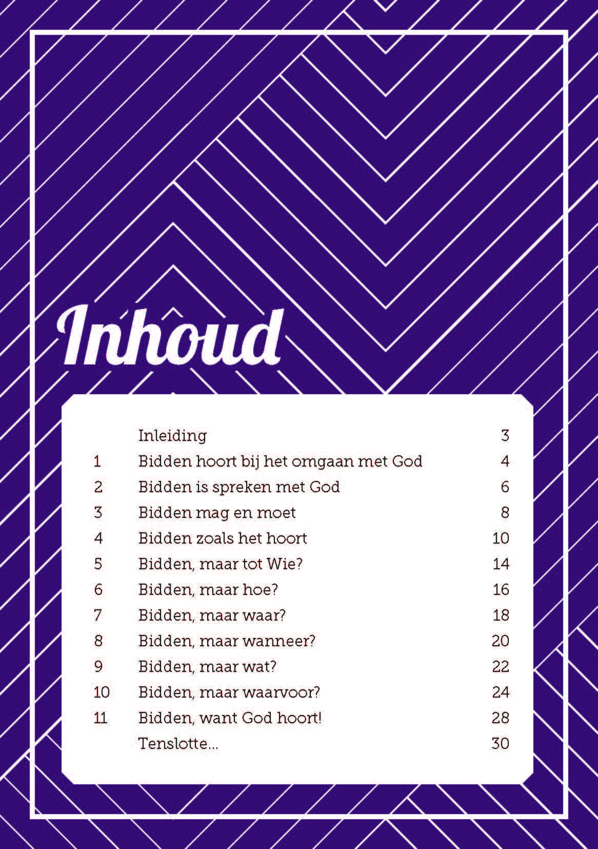 Serie over God - deel 3. God, hoe spreek ik tot Hem?