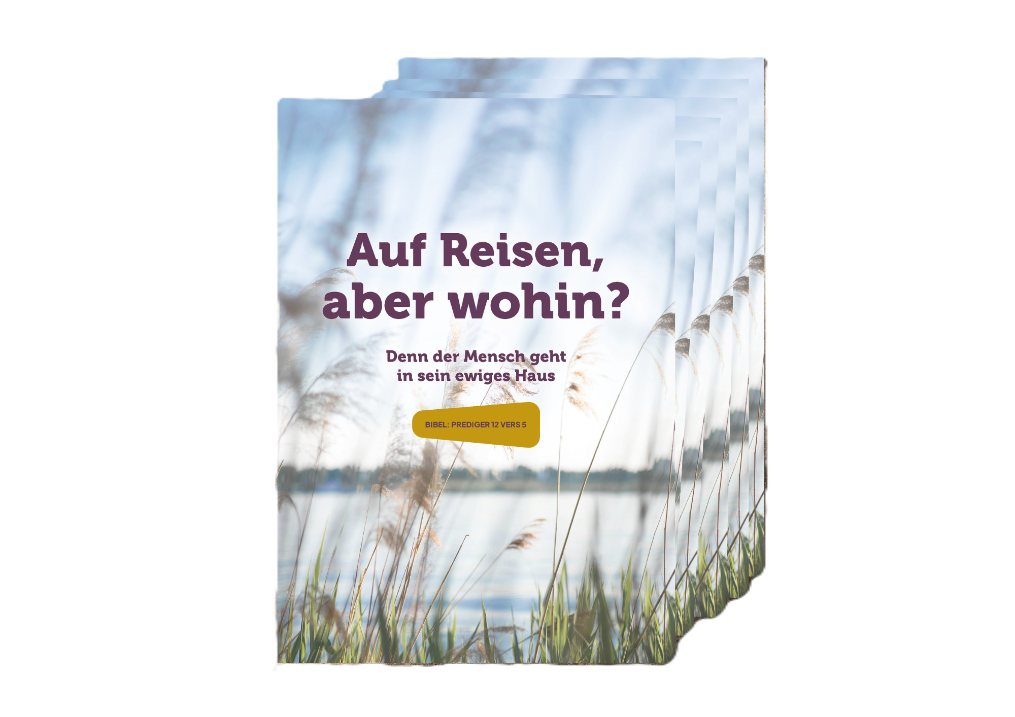 Folder Op reis - Duits (25x)