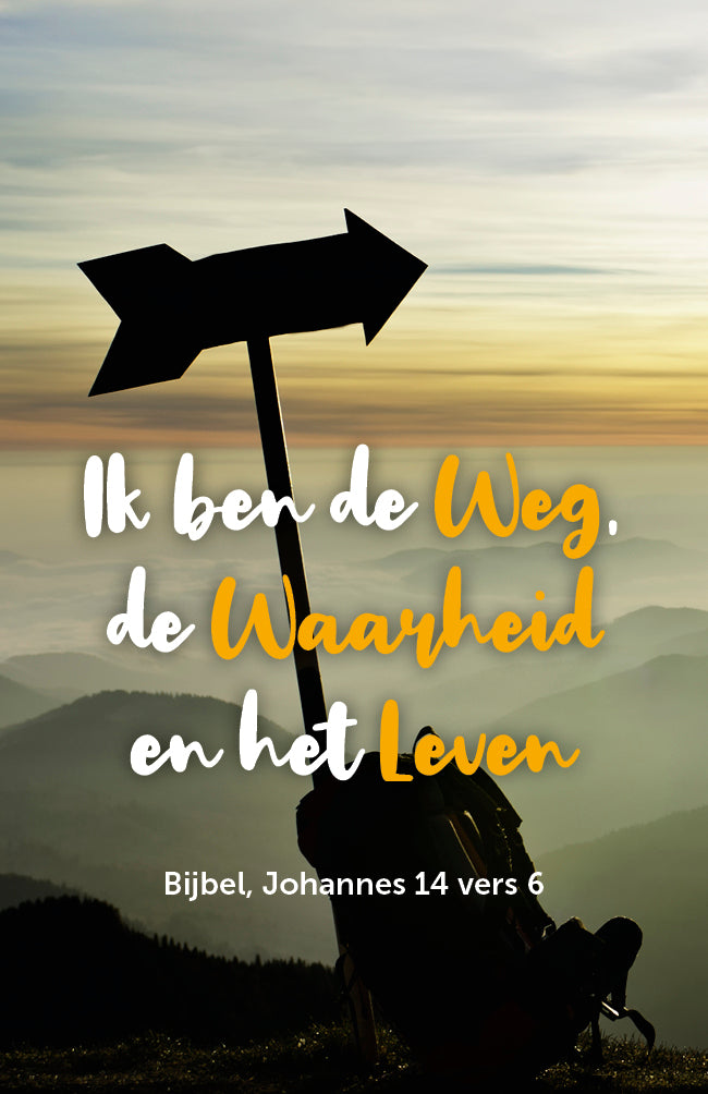 Visitekaartje Halloween Wegwijzer (25x)