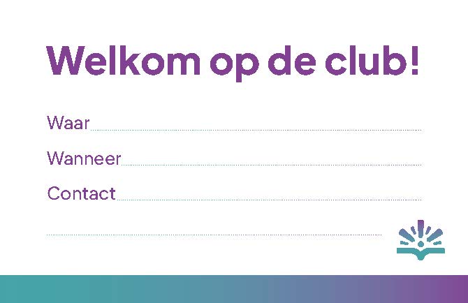 Bellenblaas met uitnodiging