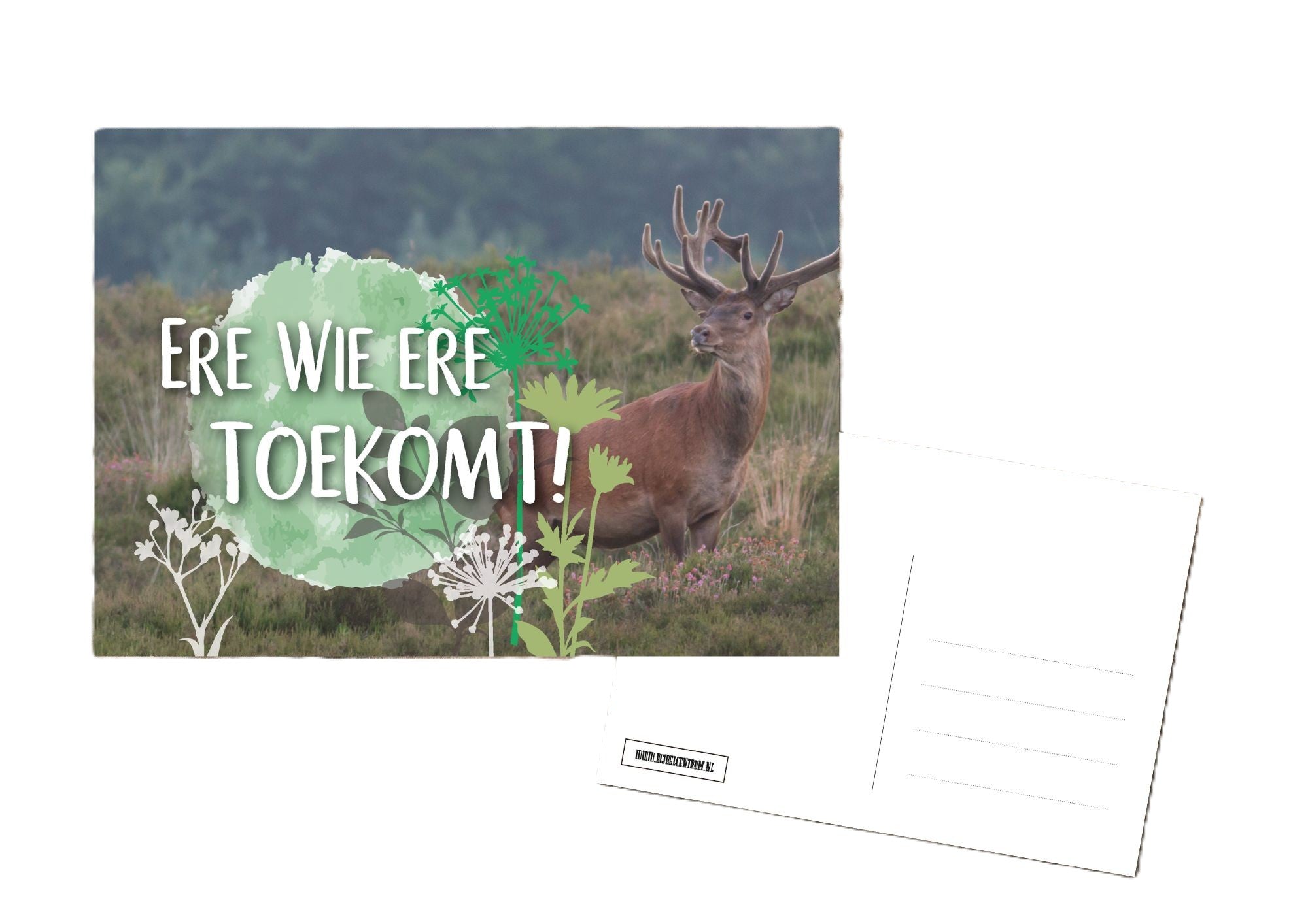 Kaart 'Ere Wie ere toekomt' (25x)
