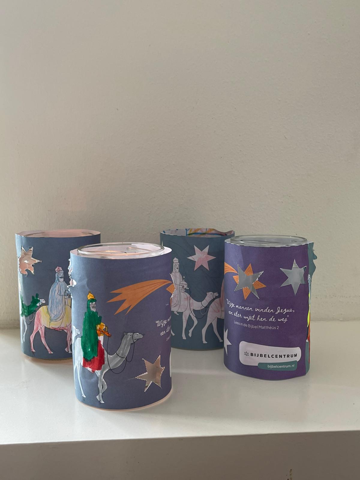 Knutselplaat Kerst | De wijzen uit het Oosten (25x)