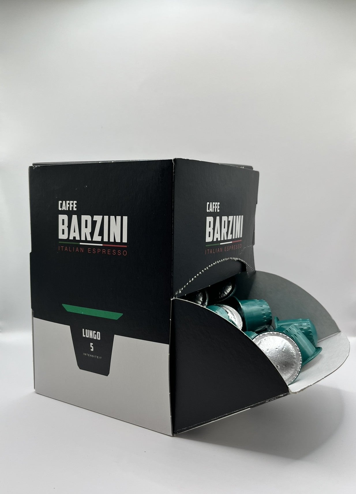 Koffie: Barzini Lungo capsules | 80 cups