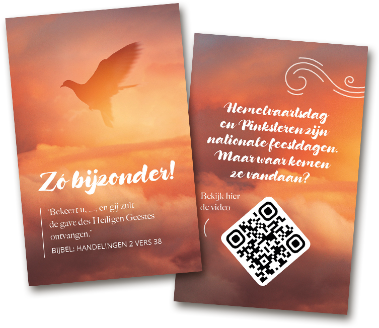 Visitekaartje Hemelvaart-Pinksteren | Zó bijzonder! (25x)