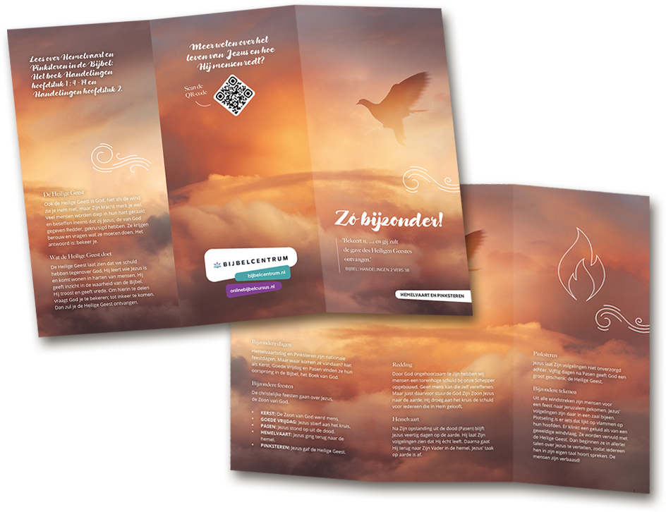 Folder Hemelvaart-Pinksteren | Zó bijzonder! (25x)