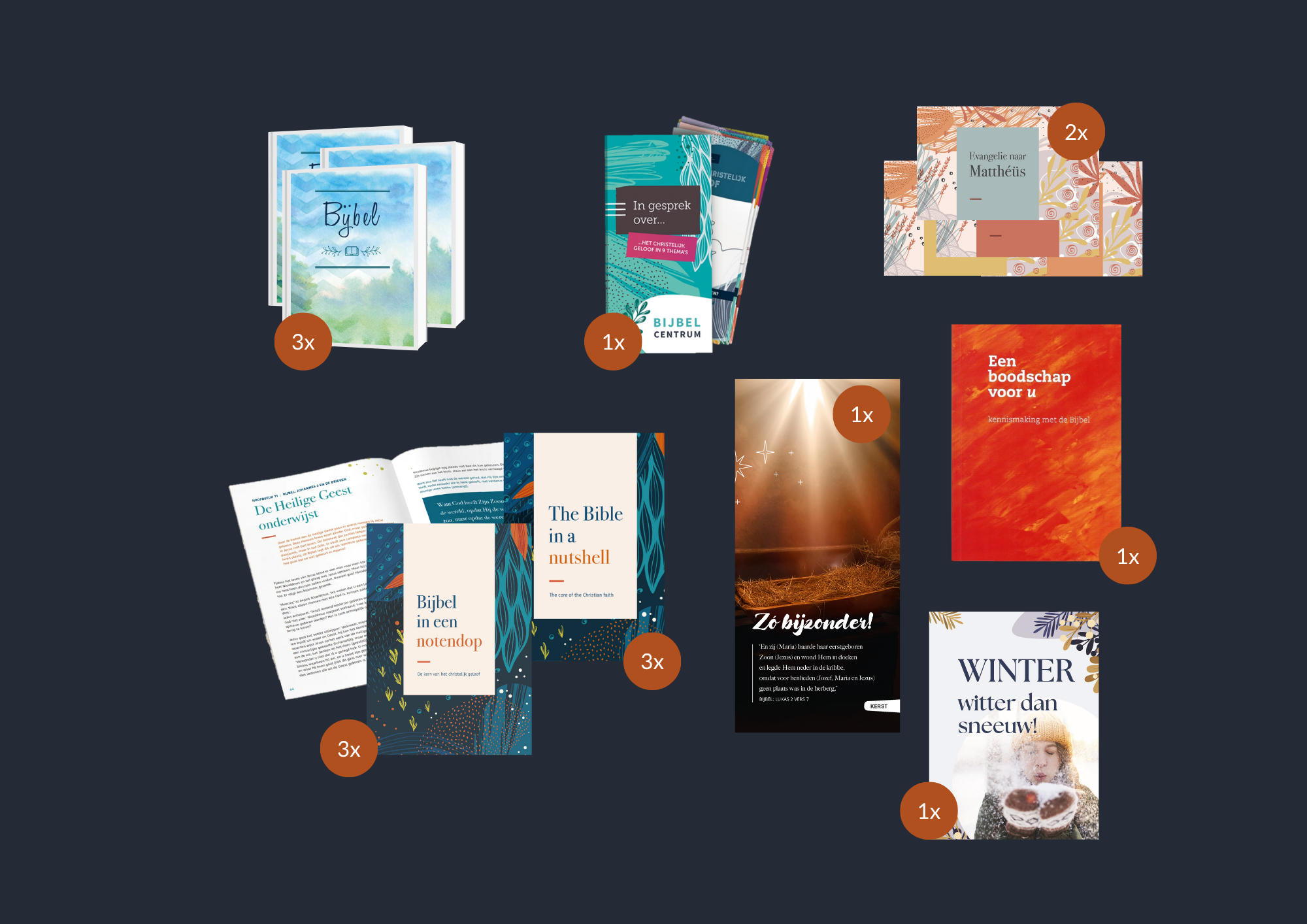 Startset materialen Bijbelhuisje