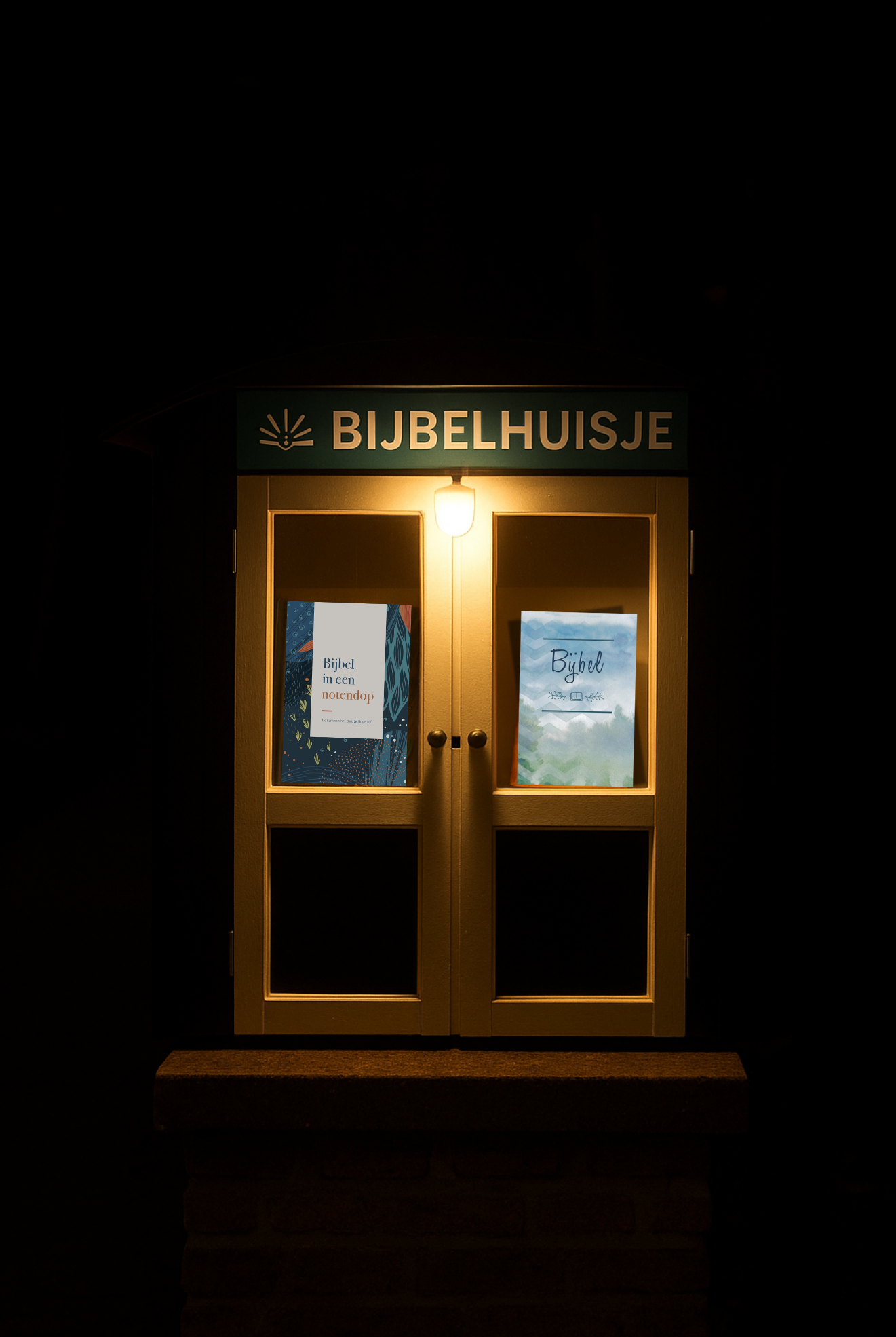 Verlichting Bijbelhuisje