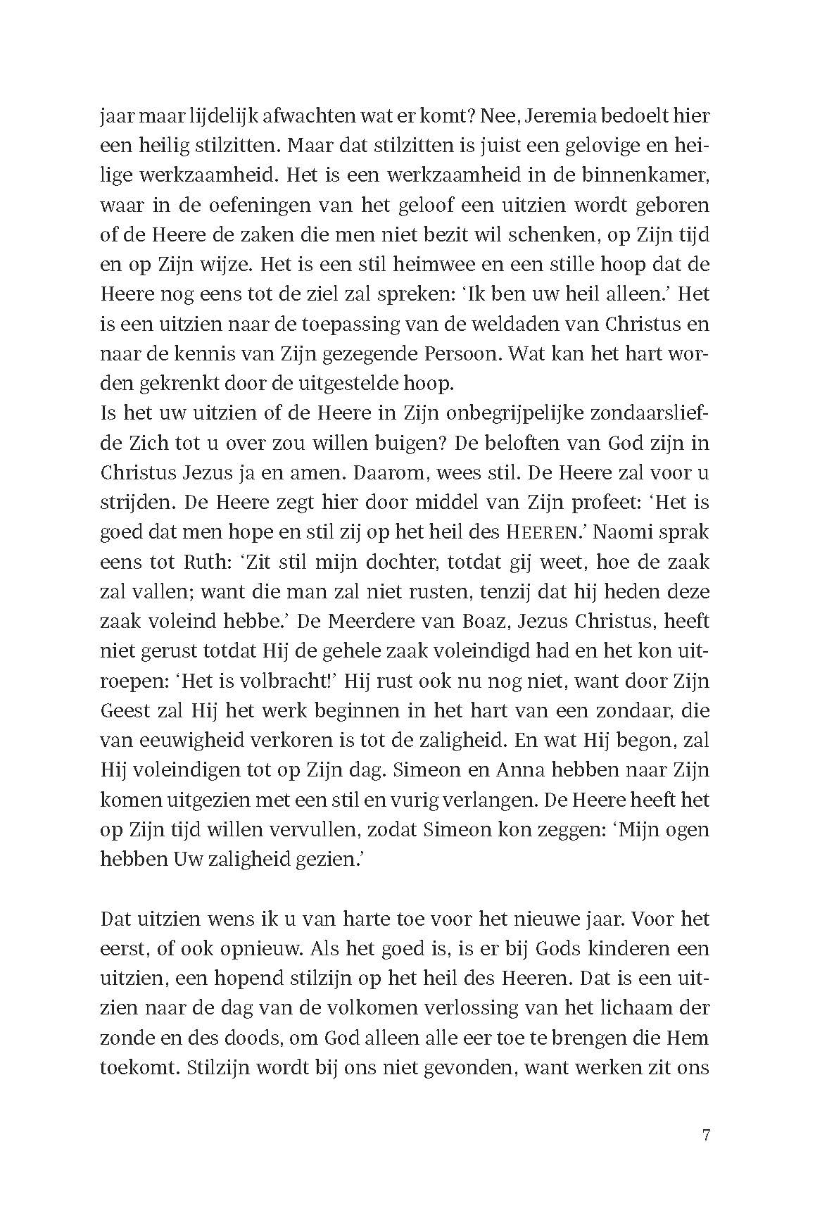 Meditatiebundel 'Zo grote zaligheid' | Ds. W. Silfhout
